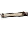 36" Wide Oak Leaf & Acorn Vanity Light