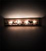 31" Wide Moose at Lake Vanity Light