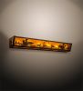 36" Wide Loon Vanity Light