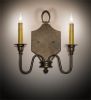 12" Wide Paquita 2 Light Wall Sconce