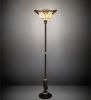 74" High Shell with Jewels Floor Lamp