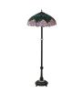 62" High Tiffany Cabbage Rose Floor Lamp