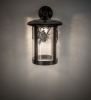 12" Wide Fulton Winter Pine Solid Mount Wall Sconce