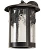 12" Wide Fulton Winter Pine Solid Mount Wall Sconce