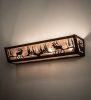 24" Wide Elk at Lake Vanity Light