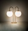 21" High Bola Deux 2 Light Table Lamp