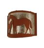12"W Mare & Foal Wall Sconce