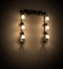 36"W X 40"H Oak Leaf & Acorn 6 LT Vanity Light