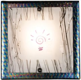 12"W Metro Fusion Imagination Wall Sconce