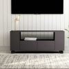 TV Cabinet Gray 47.2"x13.8"x18.9" Engineered Wood