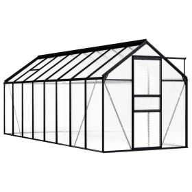 Greenhouse Anthracite Aluminum 14.3 ftÂ²