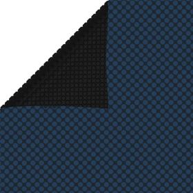 Floating PE Solar Pool Film 236.2"x118.1" Black and Blue
