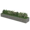 Gabion Raised Bed Galvanized Steel 177.2"x35.4"x19.7"