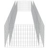 Gabion Raised Bed Galvanized Steel 177.2"x35.4"x19.7"
