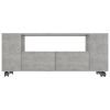 TV Cabinet Concrete Gray 47.2"x13.8"x18.9" Engineered Wood