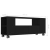TV Cabinet Black 47.2"x13.8"x18.9" Engineered Wood