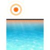 Pool Cover Black 383.9"x192.1" PE