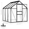 Greenhouse Anthracite Aluminum 26.6 ftÂ²