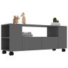 TV Cabinet Gray 47.2"x13.8"x18.9" Engineered Wood