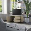 TV Cabinet Sonoma Oak 31.5"x13.4"x14.2" Engineered Wood