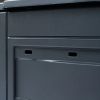 Garden Composters 3 pcs Gray 23.6"x23.6"x28.7" 206.1 gal