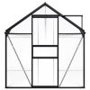 Greenhouse Anthracite Aluminum 14.3 ftÂ²