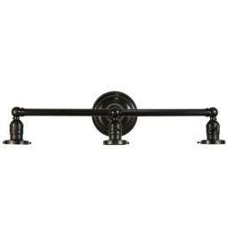 22"W Revival Paddle Socket 3 LT Vanity Hardware